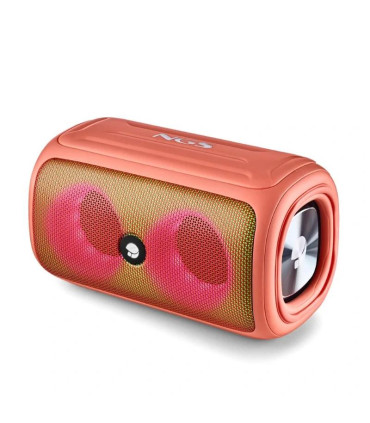NGS ALTAVOZ PORTATIL BT RGB IPX5 ROLLERBEASTCORAL