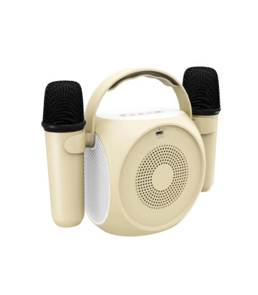 Celly Altavoz+2Micros PARTYMIC2WH Rgb