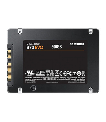Samsung 870 Evo SSD 500GB 2.5" SATA3