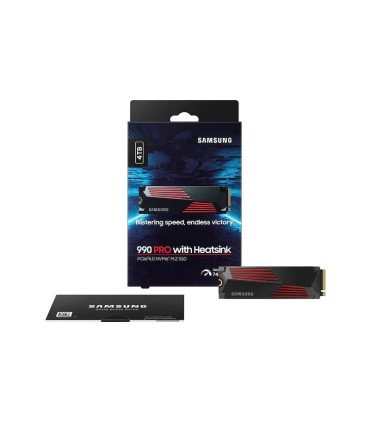 Samsung 990 PRO HeatSink SSD 4TB PCIe 4.0 NVMe M.2
