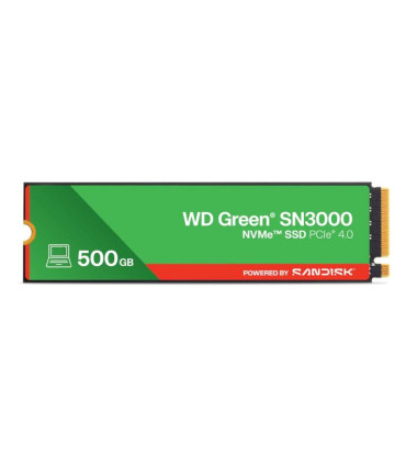 WD Green SN3000 SSD 500GB PCIe Gen4 NVMe