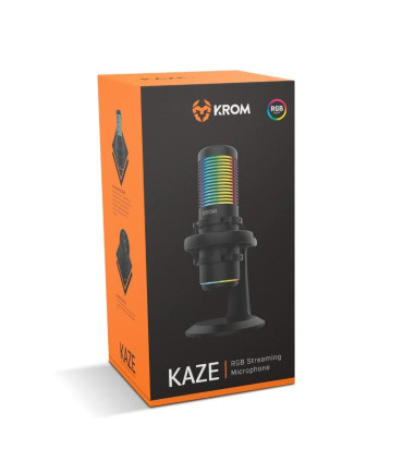 KROM Microfono KAZE Streaming Rgb