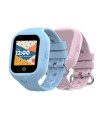Celly Smartwatch Kids 4G 2 Correas Azul y Rosa