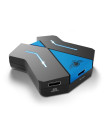 Spirit of Gamer Hub Crossgame negro y azul