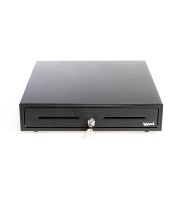 iggual Cajón Portamonedas IRON-70 44,5cm 5+8 negro