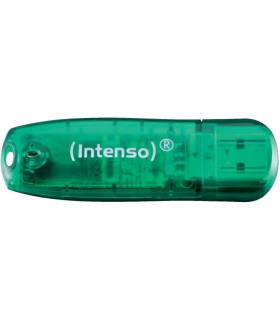 Intenso 3502460 Lápiz USB 2.0 Rainbow 8GB Verde