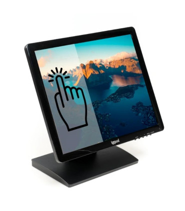 iggual Monitor táctil resistivo 17" USB VGA HDMI