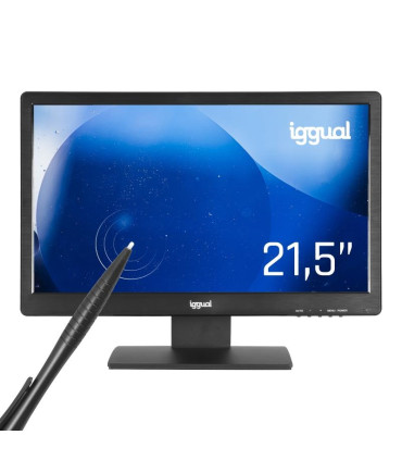 iggual Monitor táctil resistivo 21,5" 16:9 FHD