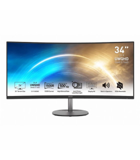 MSI MP341CQ Monitor34" UWQHD VGA HDMI MM curv