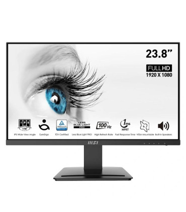 MSI MP243X Monitor 23.8" IPS FHD 100hz HDMI DP MM