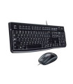 Logitech MK120 Teclado + Ratón óptico 1000dpi USB