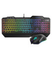 Krom Pack Teclado Semimecanico y Raton Krusher SP