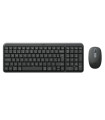 Logitech Teclado+raton MK250 bluet Negro