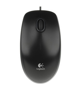 Logitech B100 Ratón Negro OEM
