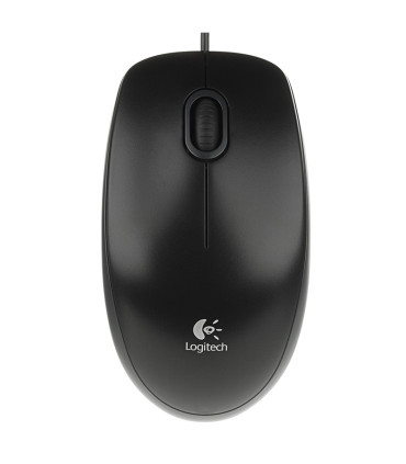 Logitech B100 Ratón Negro OEM