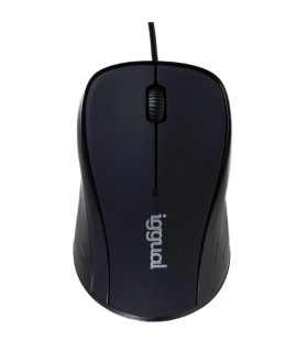 iggual Ratón óptico XS-KIDS-1600DPI negro