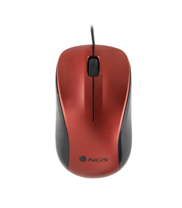 NGS Ratón Óptico WIRED RED