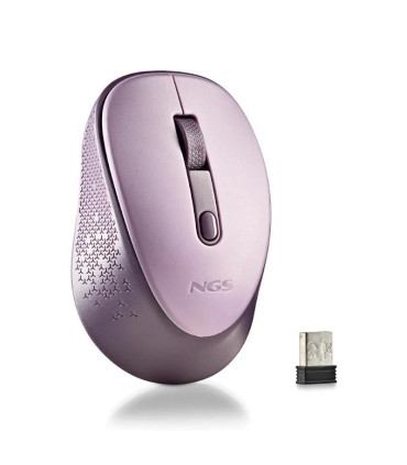 NGS RATON INALAMBRICO 800/1600DPI Lila