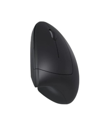 Nilox Ratón Wireless Vertical, 1600 DPI, Negro
