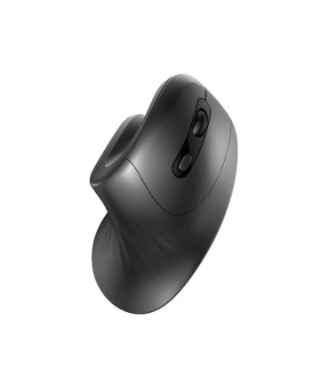 Nilox NXMOEV02 Ratón Vertical Wirelles Sil. Negro