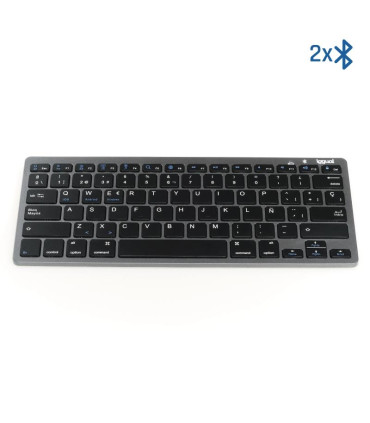 iggual Teclado Bluetooth Slim TKL-BT negro 2 canal