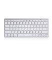 Ewent Teclado Bluetooth iOS/Android/Win Slim Plata