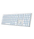 Coolbox Teclado Inal.Retroil. MOONLIGHT B431 Blanc
