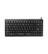 Cherry teclado slim USB+PS/2 negro