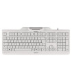Cherry Teclado+Lector Chip Integrado (DNIe) Blanco