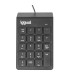 iggual Teclado numérico USB CK-NUM-19T negro