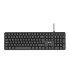 iggual Teclado USB estándar CK-SILENT-105T negro