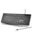 NGS Teclado USB SPECTRA Ultra Slim Silen. USB-A