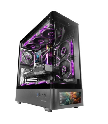 MARS GAMING Caja ATX Pantalla IPS 7,2"