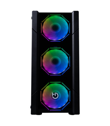 Hiditec Semitorre V30 PRO ARGB CRISTAL TEMPLADO