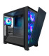 Coolbox Caja Gaming ATX Ge-2000 DualView S/Fte
