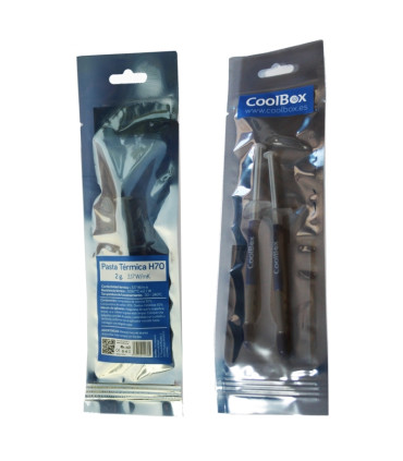 CoolBox Pasta térmica plata 2 gramos 3.17W/mk H70