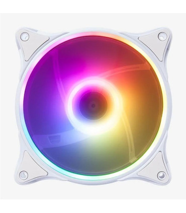 Hiditec Ventilador Gaming ARGB-N-18 WHITE 120 MM