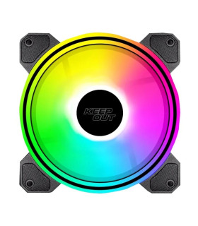 Keep Out Ventilador XFC-120DR Black 5V ARGB
