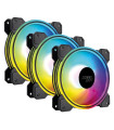 Keep Out Ventilador XFC-120DR Black 5V ARGB 3x2