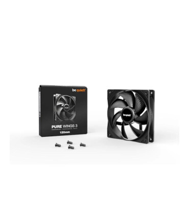 be quiet! Ventilador Pure Wings 3 120mm 12 cm Negr