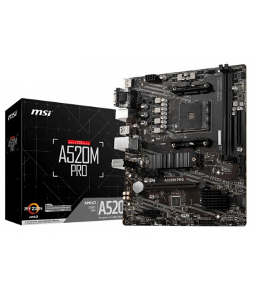MSI Placa Base A520M PRO mATX AM4