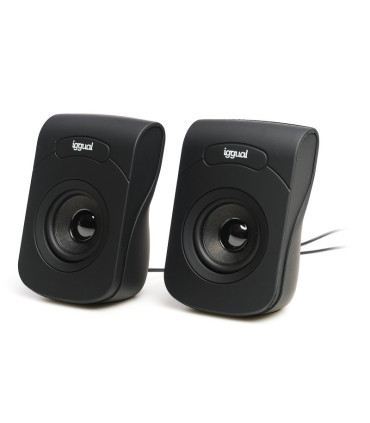 iggual Altavoces 2.0 6W mini-jack + USB