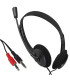 iggual Auriculares con micro 2 x 3.5 mm EASY CALL