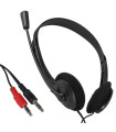 iggual Auriculares con micro 2 x 3.5 mm EASY CALL