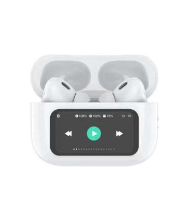 Celly Auricular TWS IN-EAR LED Display Blanco