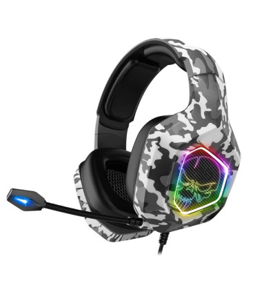 Spirit of Gamer Auricular Elite-H50 RGB Artic