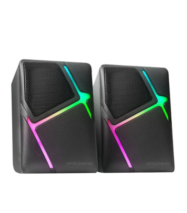 Mars Gaming Altavoces MS-H RGB Negro