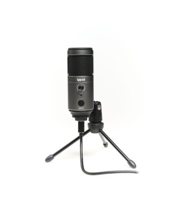 iggual Micrófono condensador Podcasting Pro gris