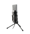 NGS Micrófono PC Usb con soporte tripode