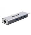 approx APPC07GHUB Adaptador USB 3.0 Gigabit + HUB
